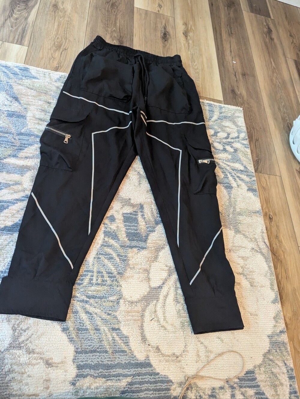 Aelfric Eden Black Gothic Front Pocket Star Pants